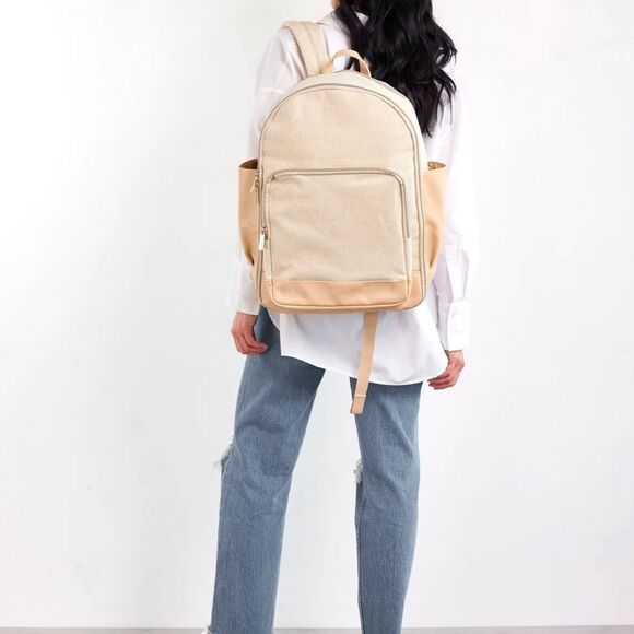 Beis Back Pack in the color Beige. new with no tags - Picture 5 of 7